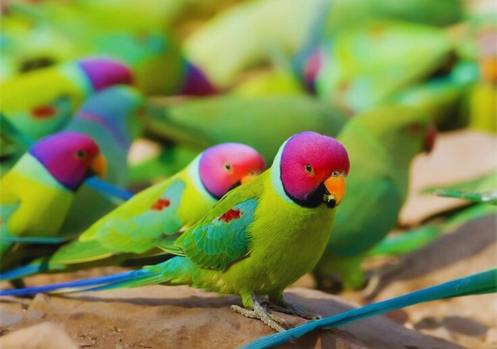 Plum-headed Parakeet